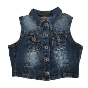 New Look Girl's Jean Vest Size L